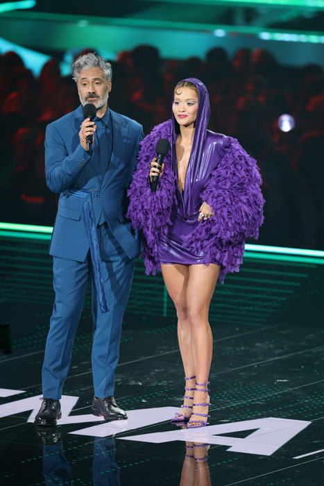 Rita Ora in Versace - MTV Europe Music Awards 2022
